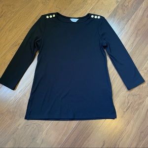 Liz Claiborne black top S